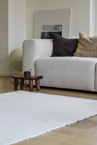 Tapis Luca - Perle en coton recyclé